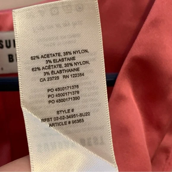 Aritzia Sunday Best Pink Satin Shiloh Bustier Corset Sleeveless Crop Tank $78.00 - Picture 7 of 14